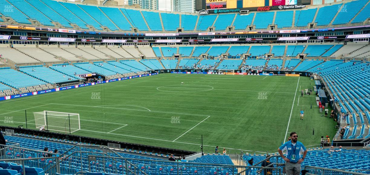 Bank of America Stadium - Section 254 Seat View