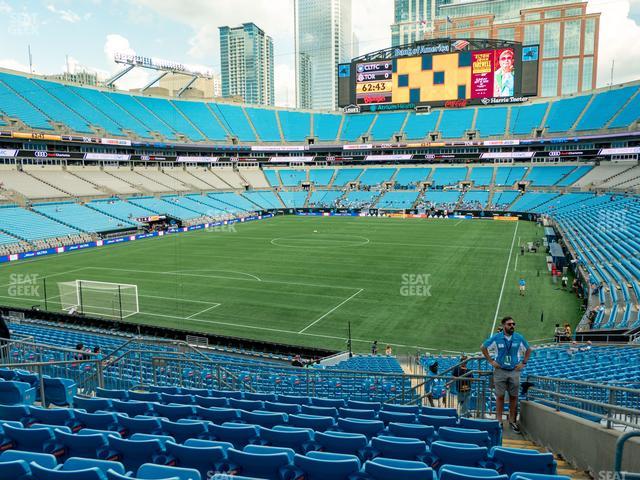 Bank of America Stadium - Section 254 Seat View