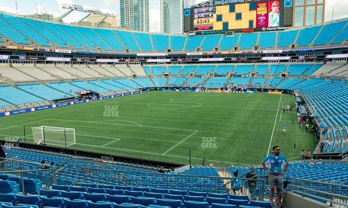 Bank of America Stadium - Section 254 Seat View