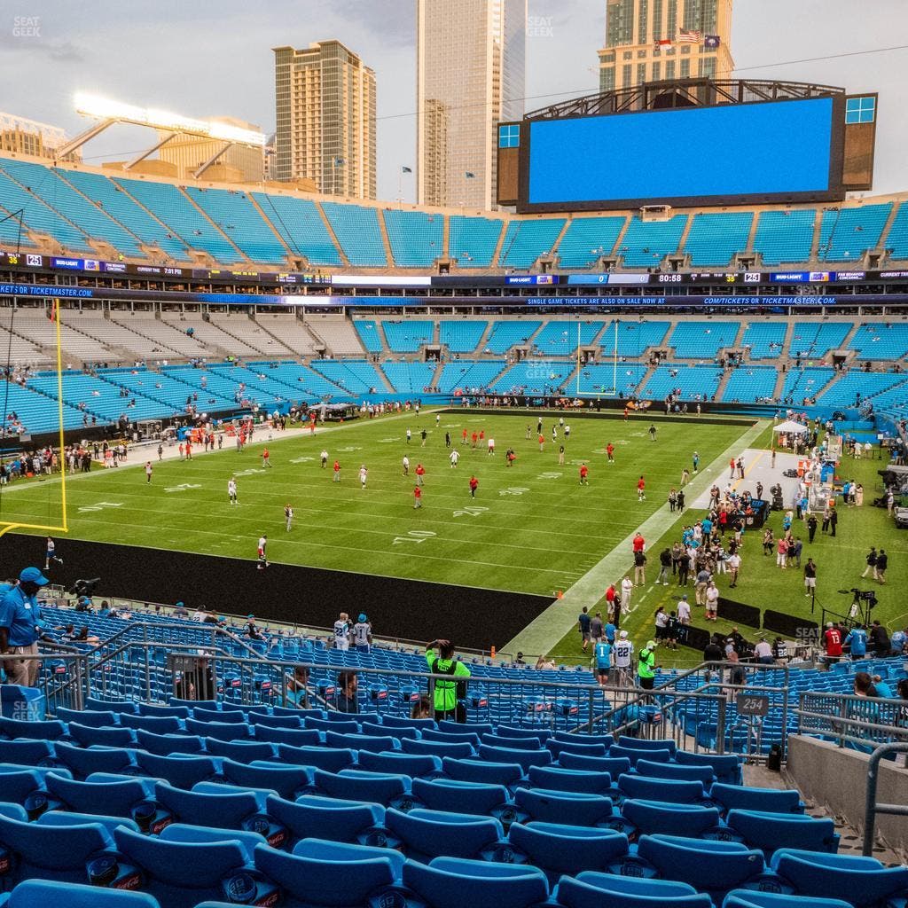 Bank of America Stadium - Section 254 Seat View