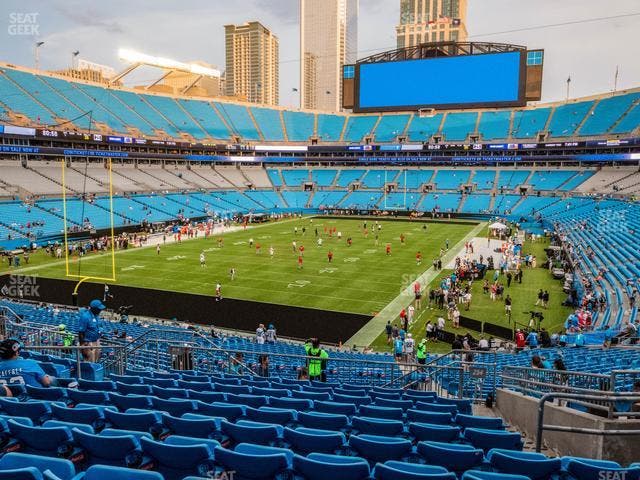 Bank of America Stadium - Section 254 Seat View