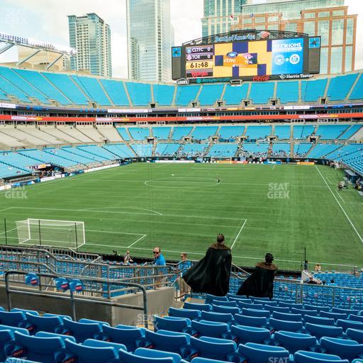 Bank of America Stadium - Section 255 Seat View