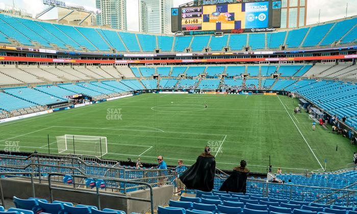 Bank of America Stadium - Section 255 Seat View