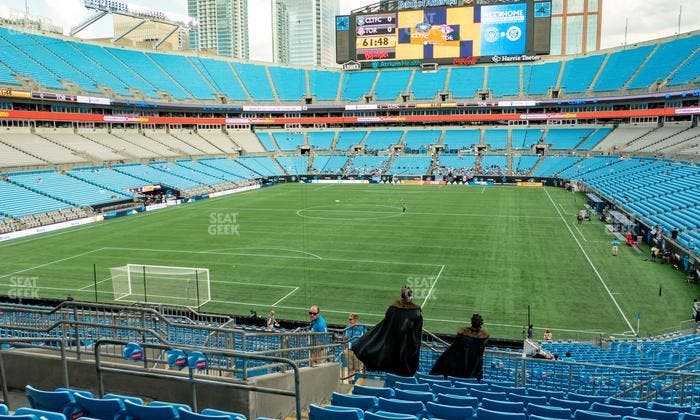 Bank of America Stadium - Section 255 Seat View