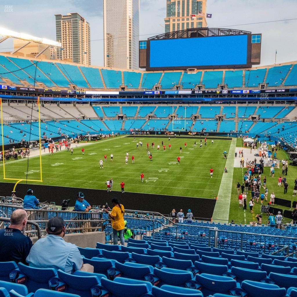 Bank of America Stadium - Section 255 Seat View