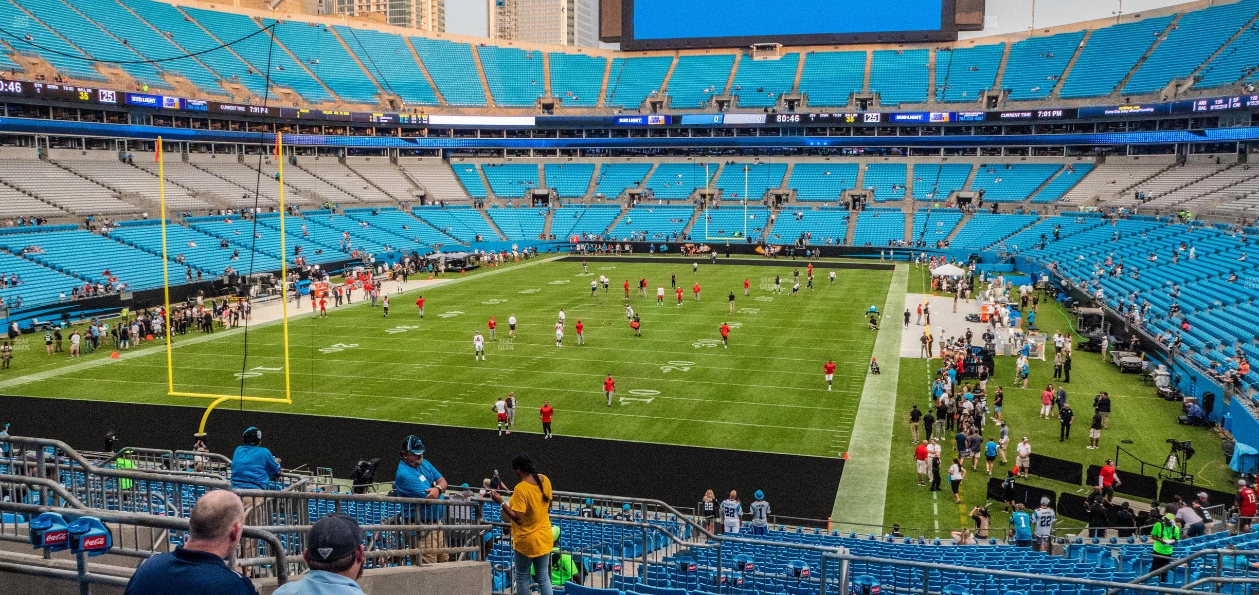 Bank of America Stadium - Section 255 Seat View