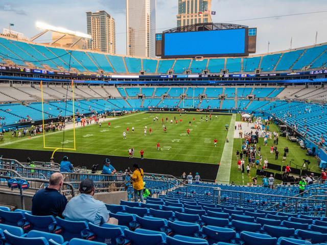 Bank of America Stadium - Section 255 Seat View