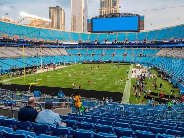 Bank of America Stadium - Section 255 Seat View