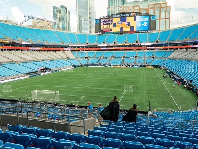 Bank of America Stadium - Section 255 Seat View