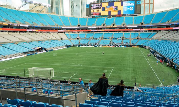 Bank of America Stadium - Section 255 Seat View