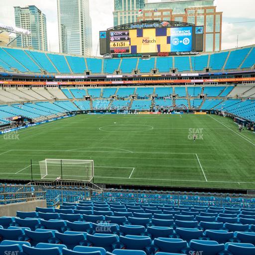 Bank of America Stadium - Section 256 Seat View