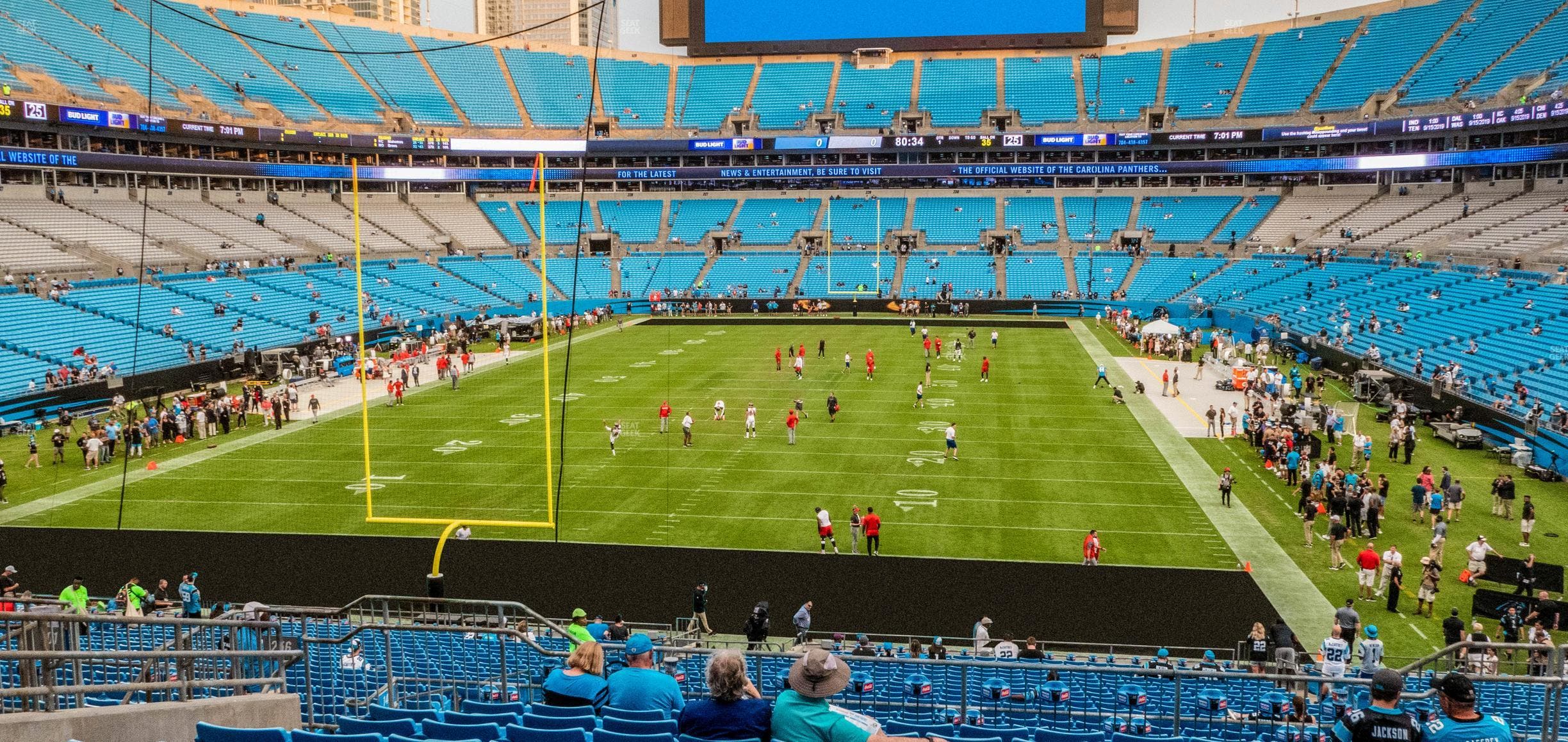 Bank of America Stadium - Section 256 Seat View