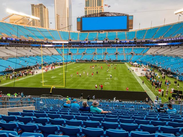 Bank of America Stadium - Section 256 Seat View
