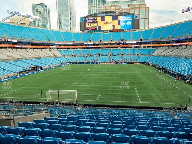 Bank of America Stadium - Section 256 Seat View