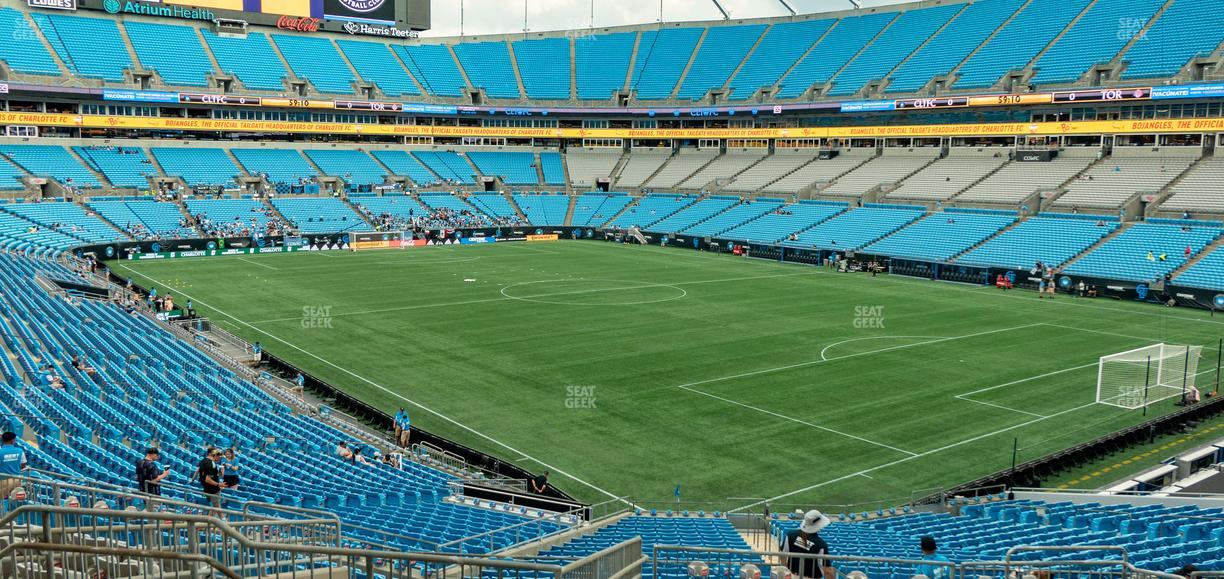 Bank of America Stadium - Section 308 Seat View