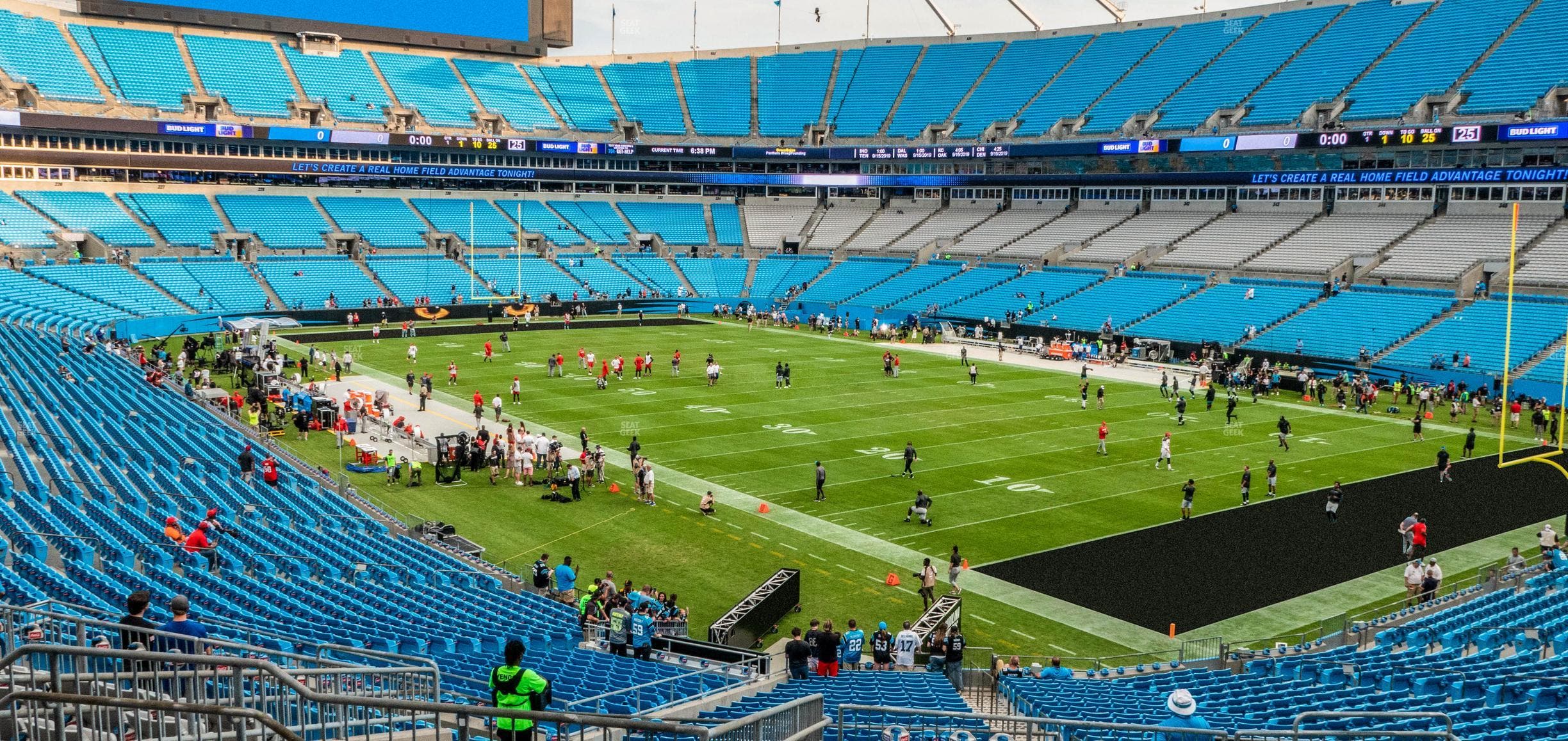Bank of America Stadium - Section 308 Seat View