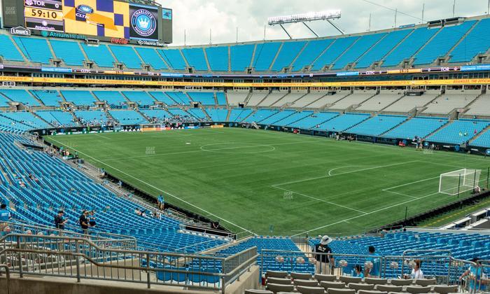 Bank of America Stadium - Section 308 Seat View