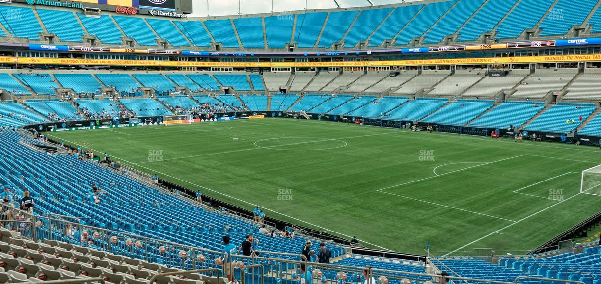 Bank of America Stadium - Section 309 Seat View