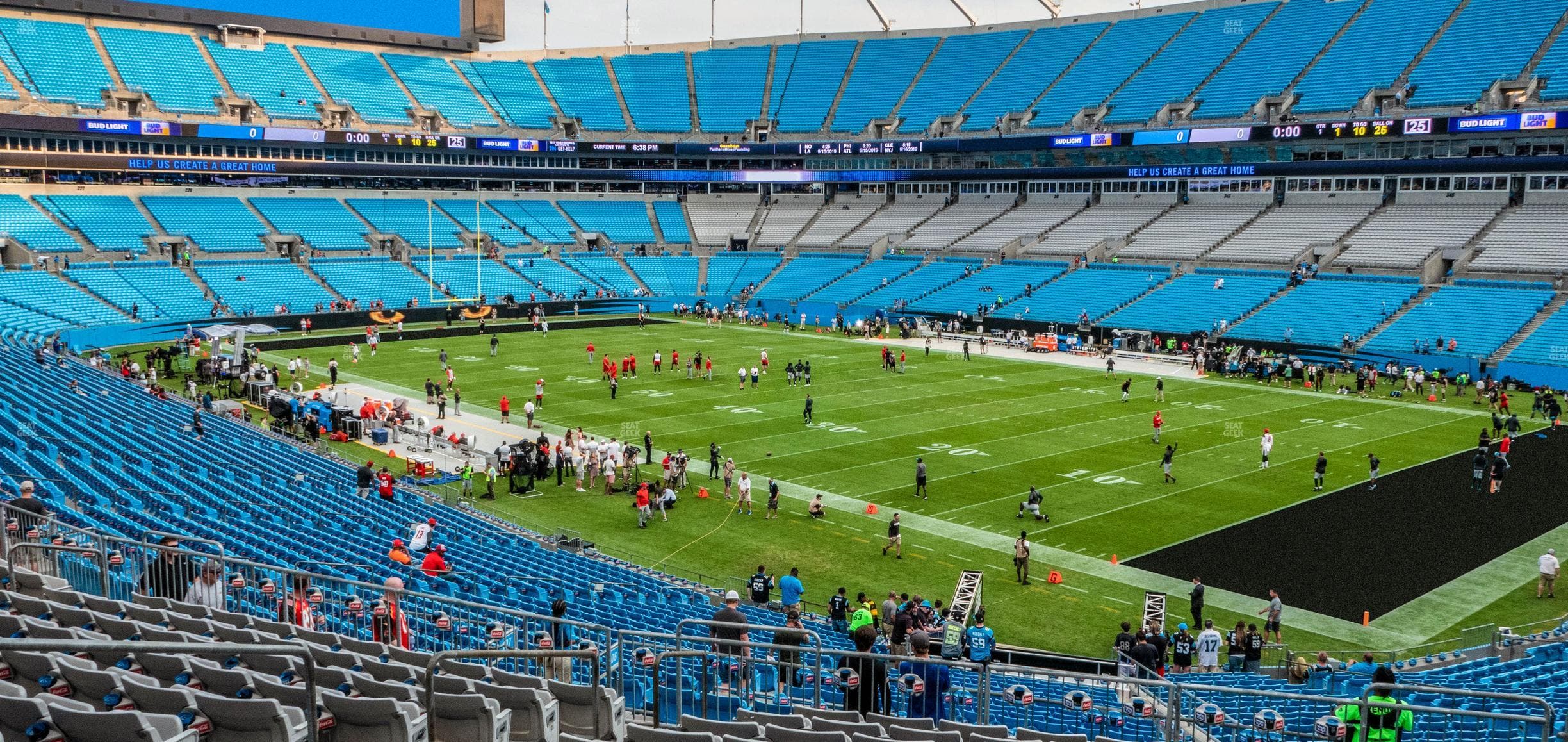 Bank of America Stadium - Section 309 Seat View