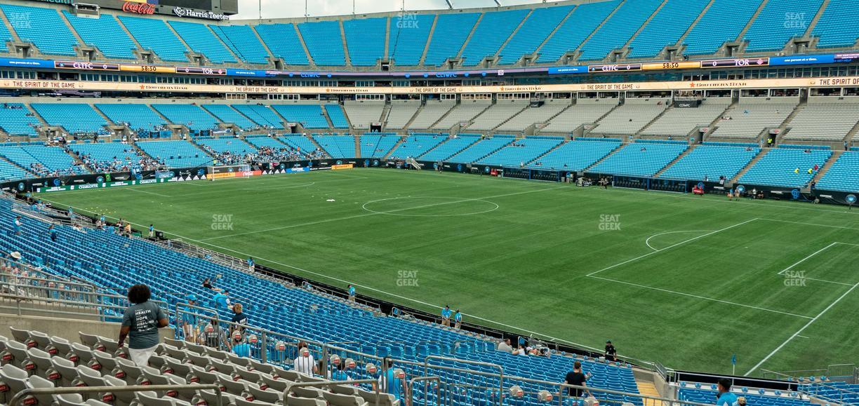 Bank of America Stadium - Section 310 Seat View