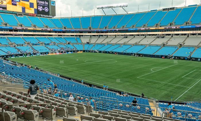 Bank of America Stadium - Section 310 Seat View
