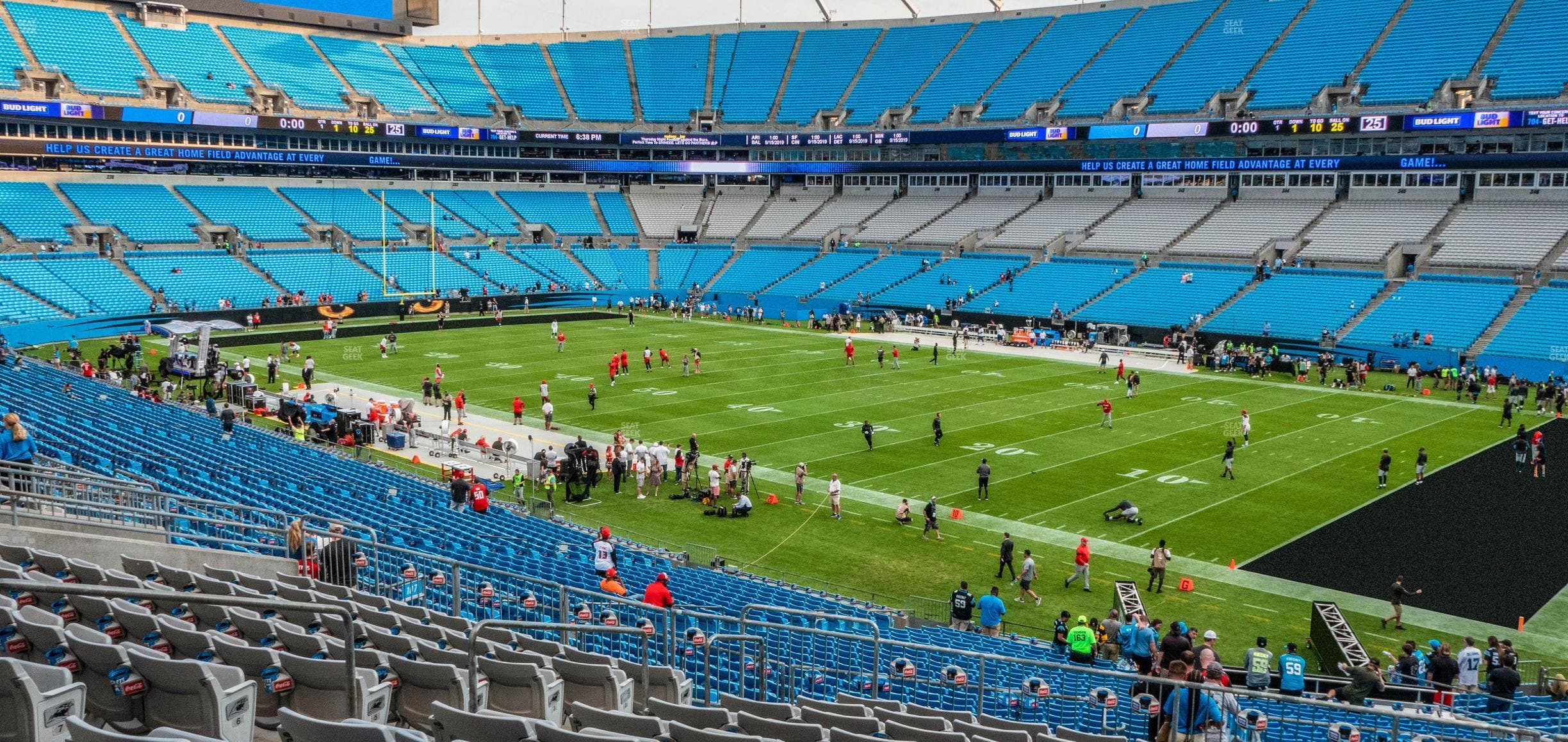 Bank of America Stadium - Section 310 Seat View