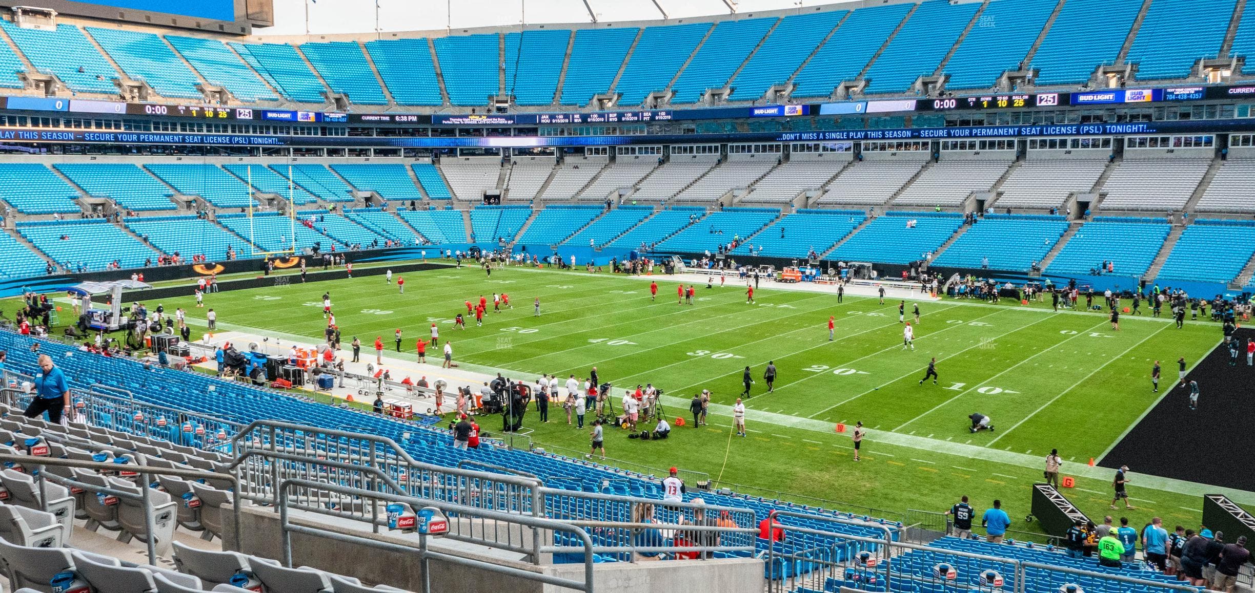 Bank of America Stadium - Section 311 Seat View