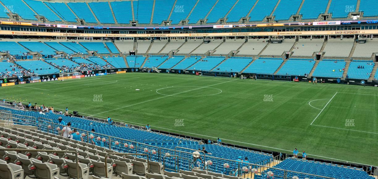 Bank of America Stadium - Section 312 Seat View
