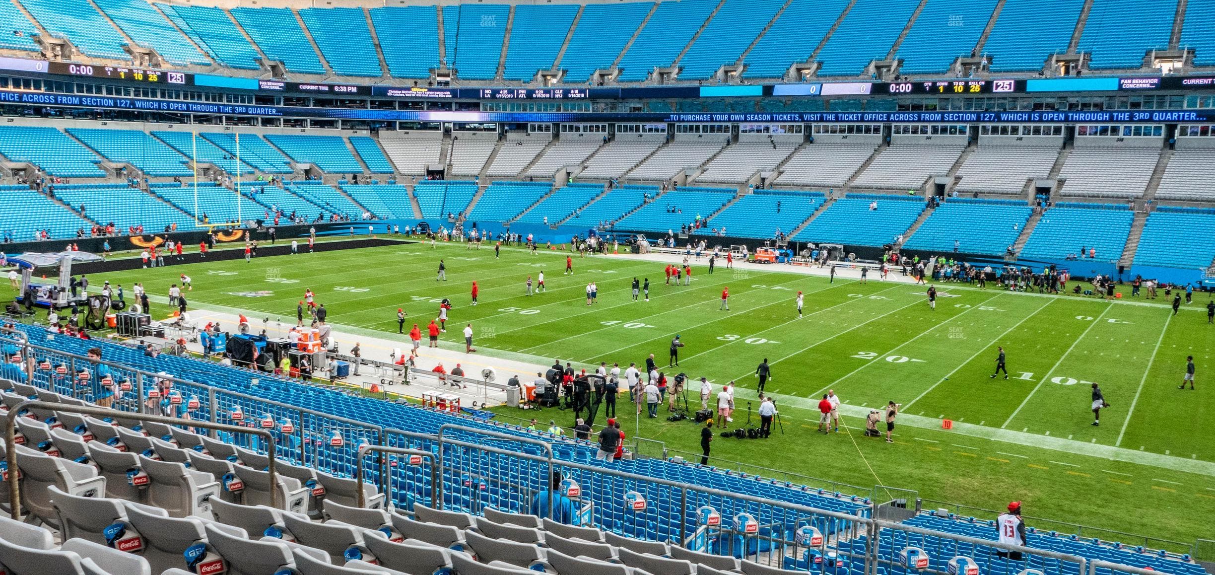 Bank of America Stadium - Section 312 Seat View