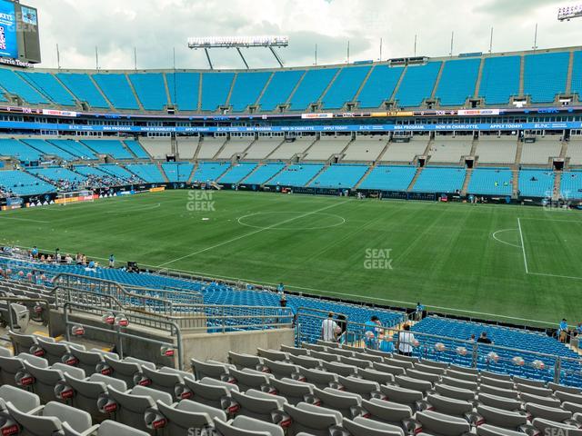 Bank of America Stadium - Section 313 Seat View