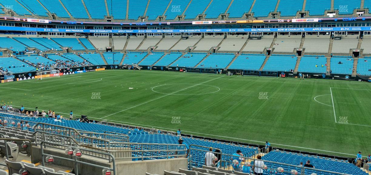Bank of America Stadium - Section 313 Seat View