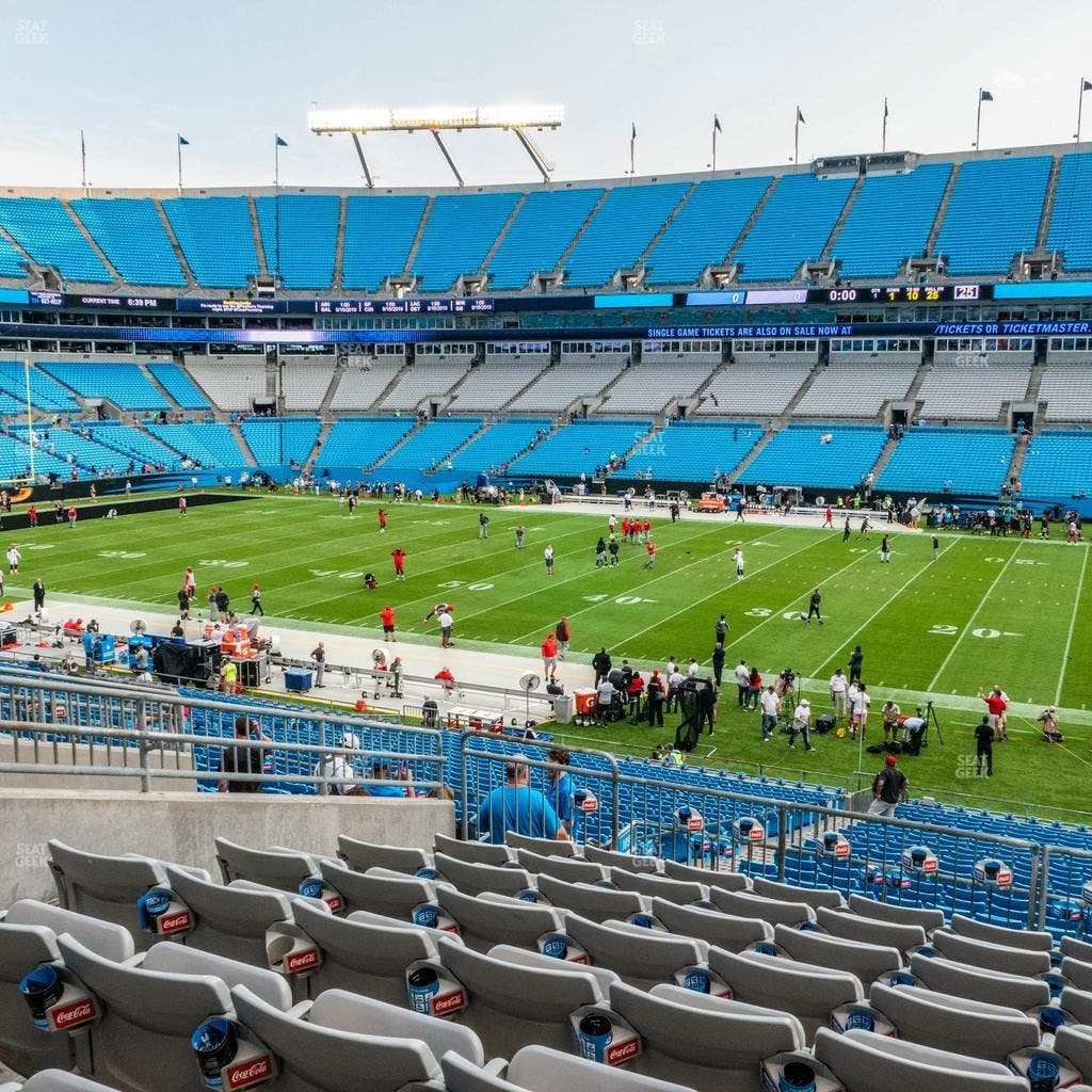Bank of America Stadium - Section 313 Seat View