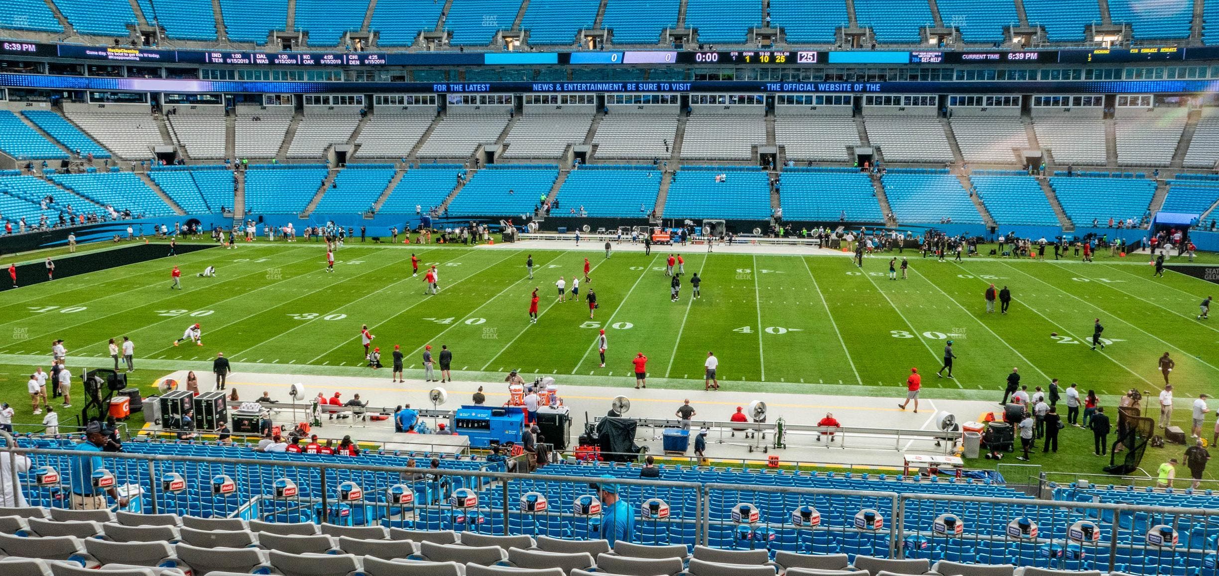 Bank of America Stadium - Section 315 Seat View