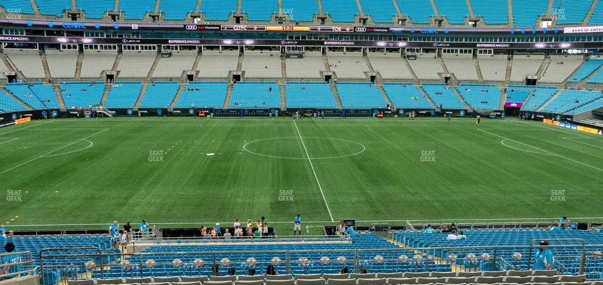 Bank of America Stadium - Section 316 Seat View