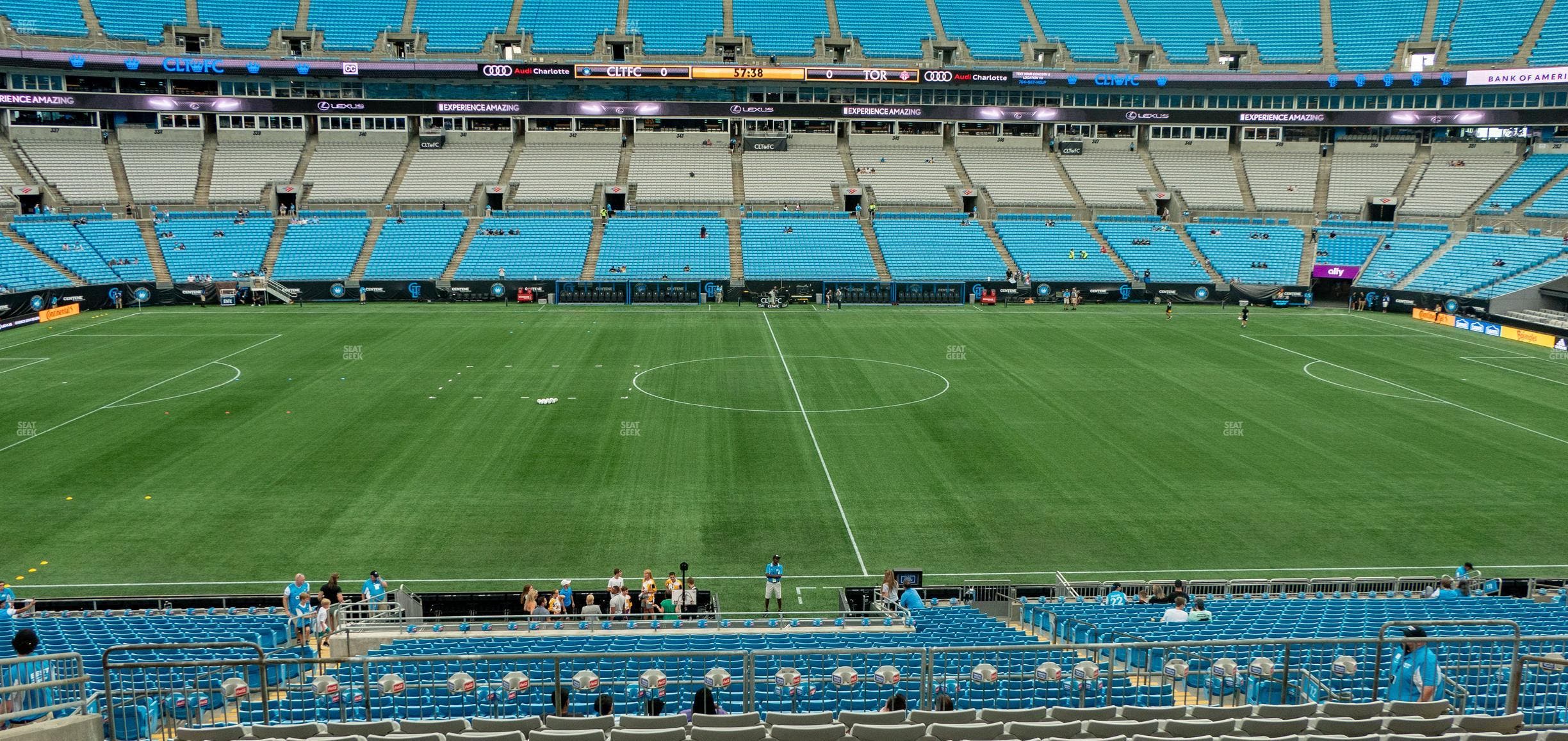 Bank of America Stadium - Section 316 Seat View