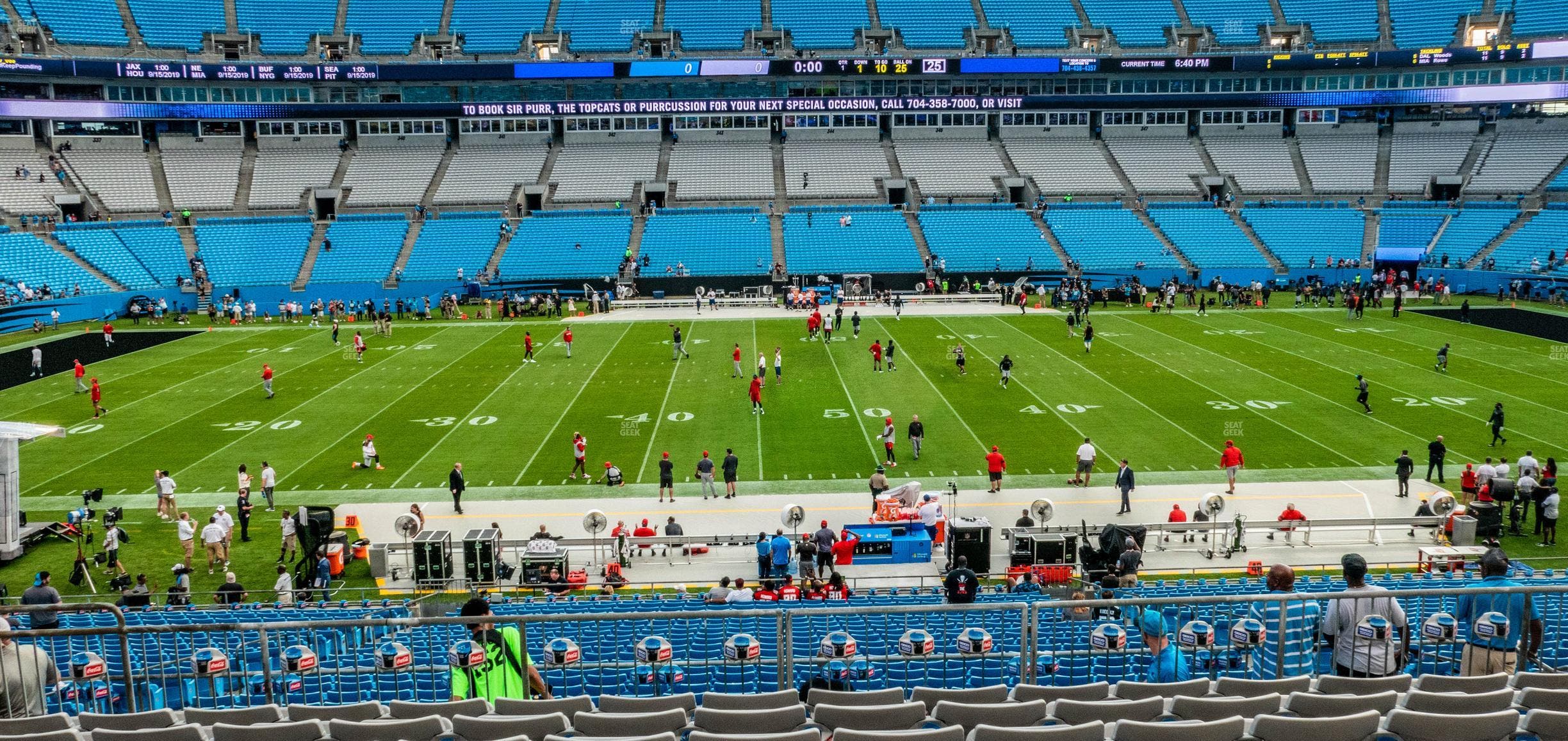 Bank of America Stadium - Section 316 Seat View