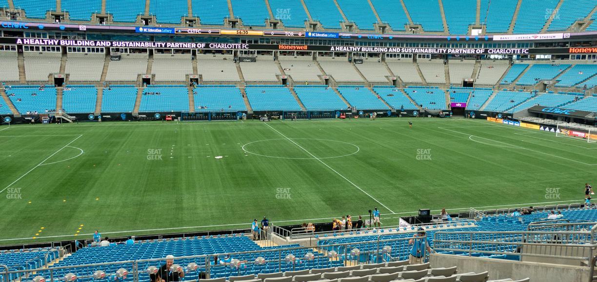 Bank of America Stadium - Section 317 Seat View
