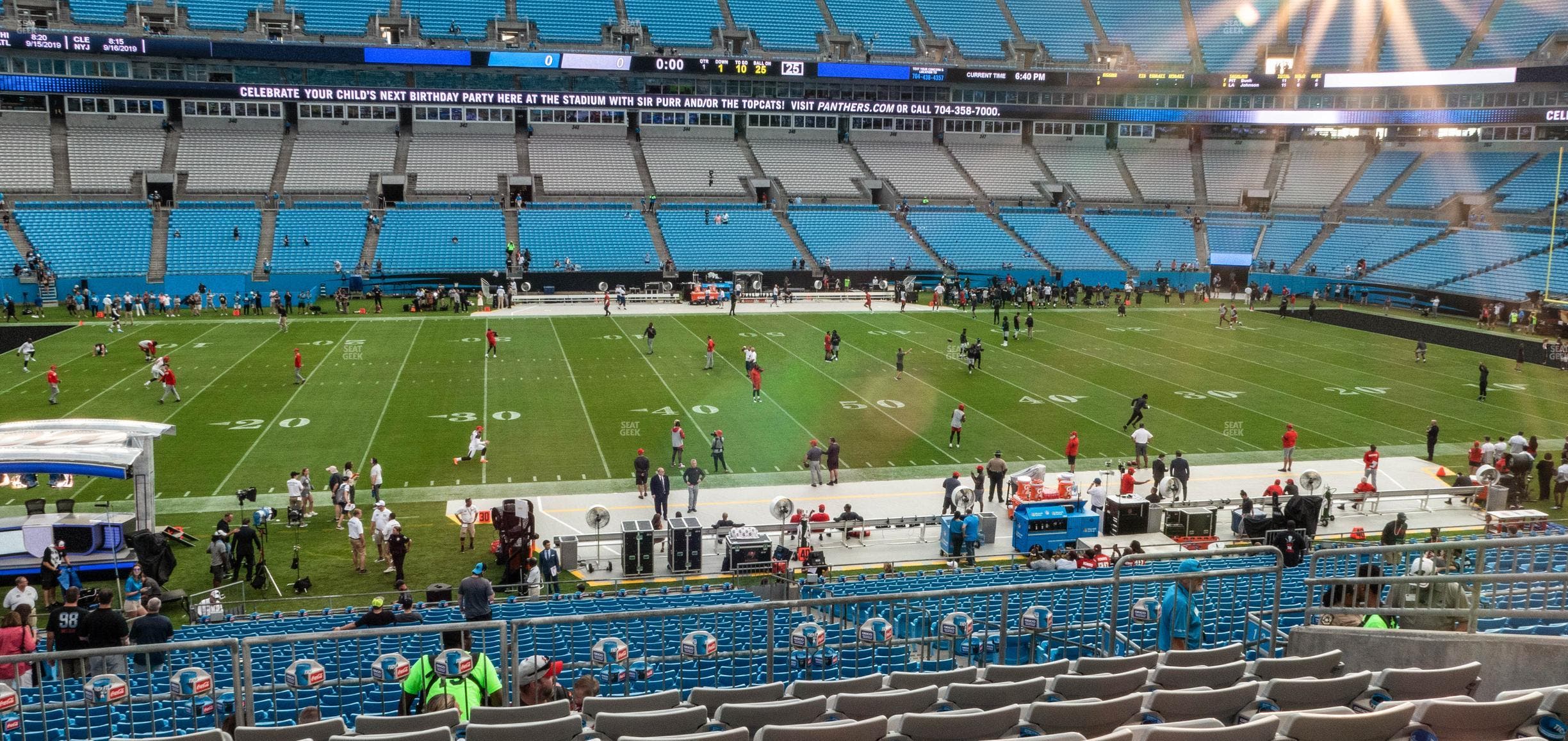 Bank of America Stadium - Section 317 Seat View