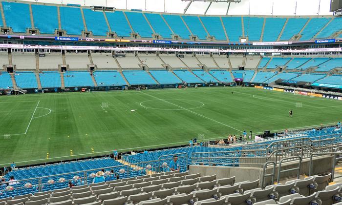 Bank of America Stadium - Section 318 Seat View