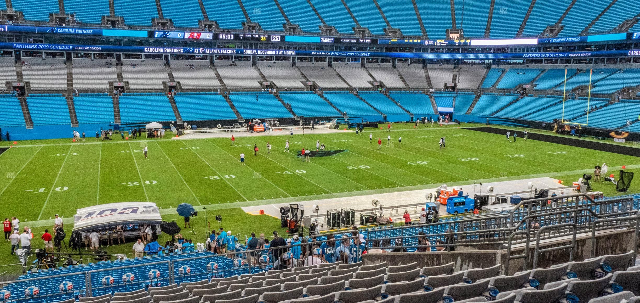 Bank of America Stadium - Section 318 Seat View