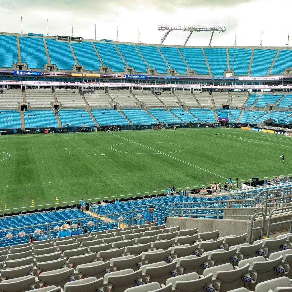 Bank of America Stadium - Section 318 Seat View
