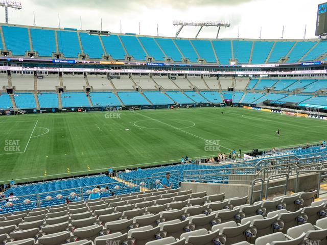 Bank of America Stadium - Section 318 Seat View