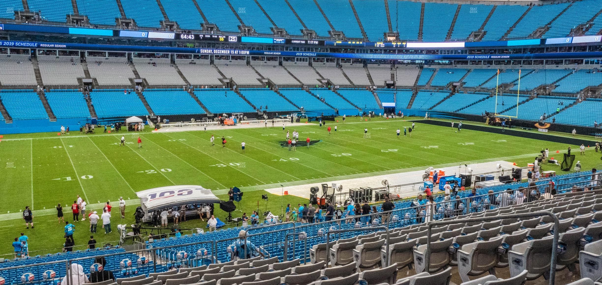 Bank of America Stadium - Section 319 Seat View