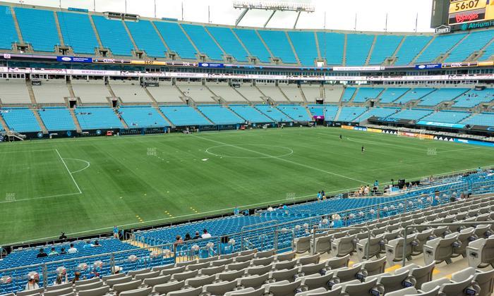 Bank of America Stadium - Section 319 Seat View