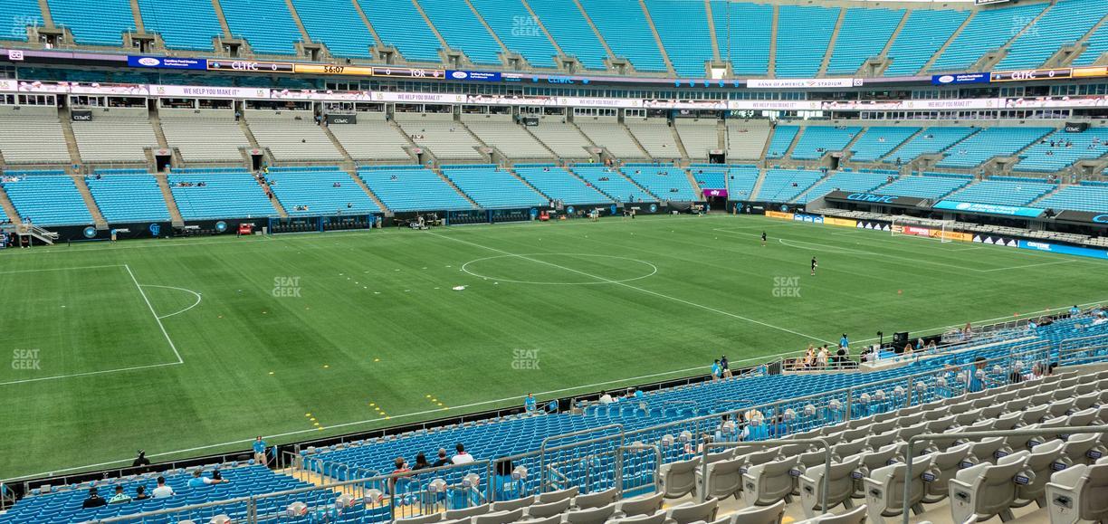 Bank of America Stadium - Section 319 Seat View