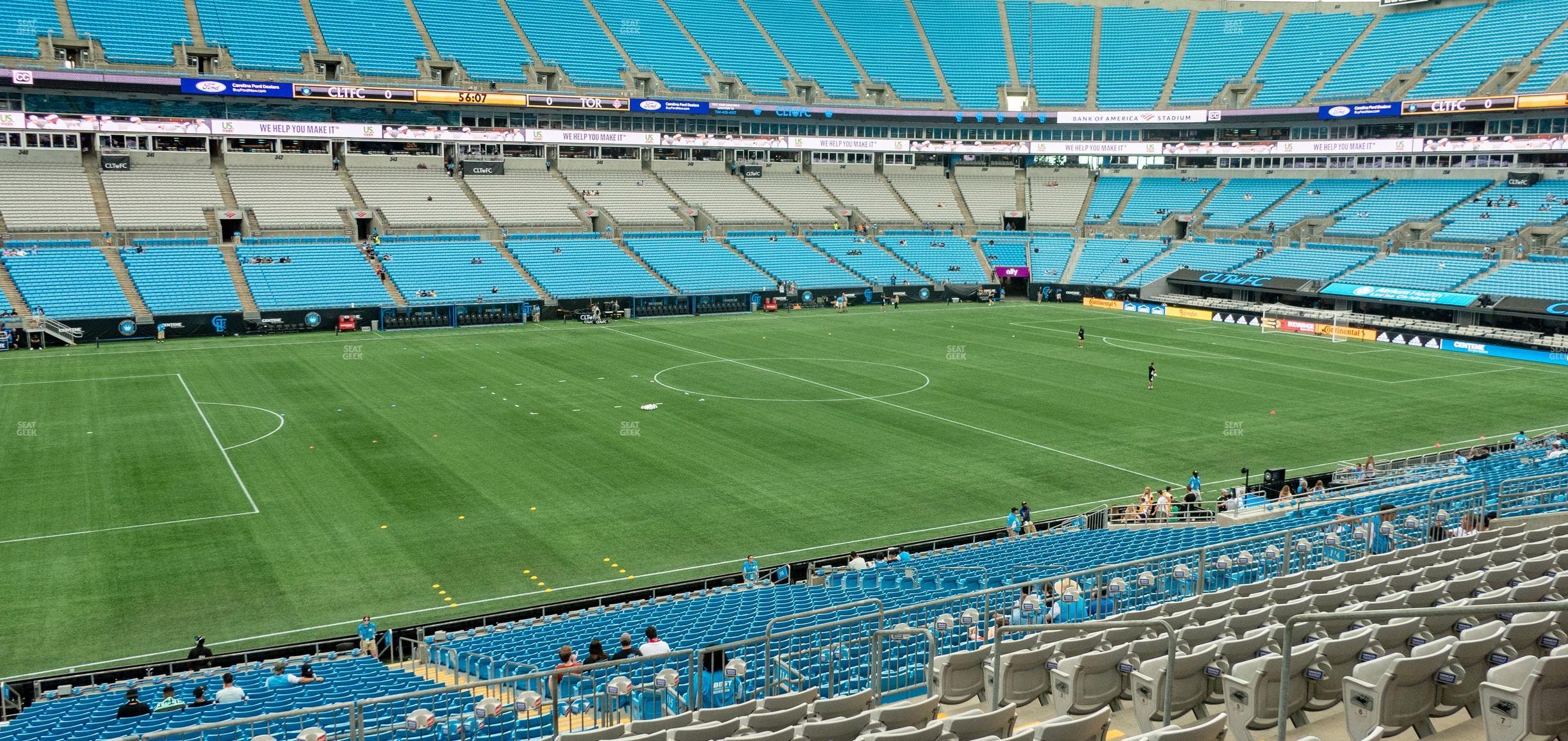 Bank of America Stadium - Section 319 Seat View