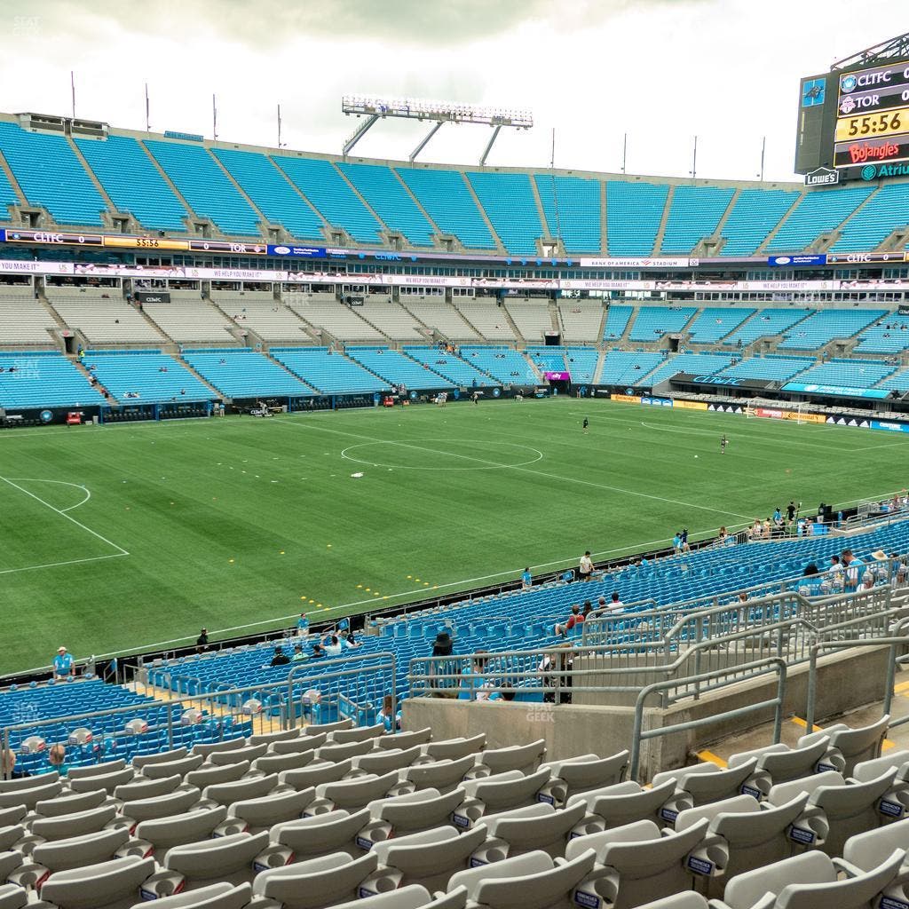 Bank of America Stadium - Section 320 Seat View