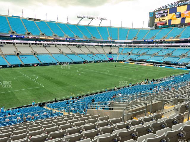 Bank of America Stadium - Section 320 Seat View