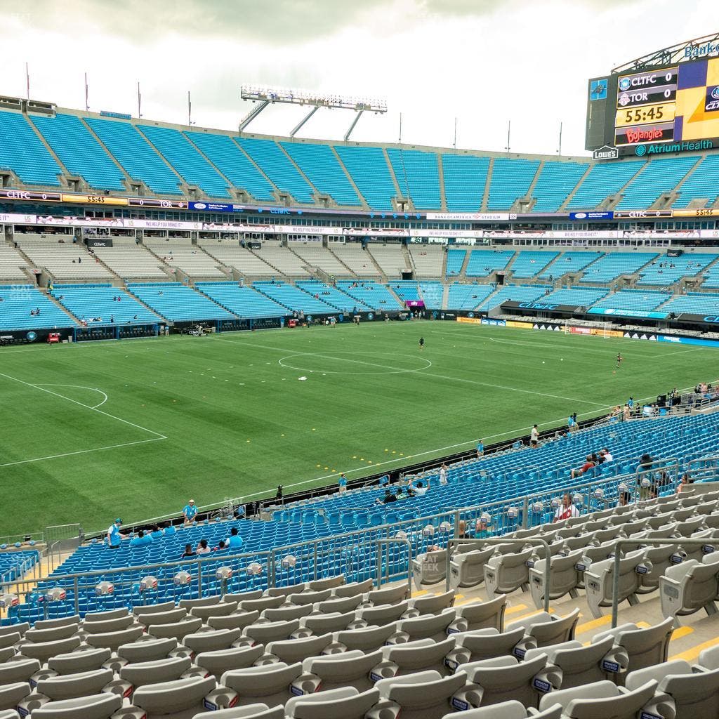 Bank of America Stadium - Section 321 Seat View
