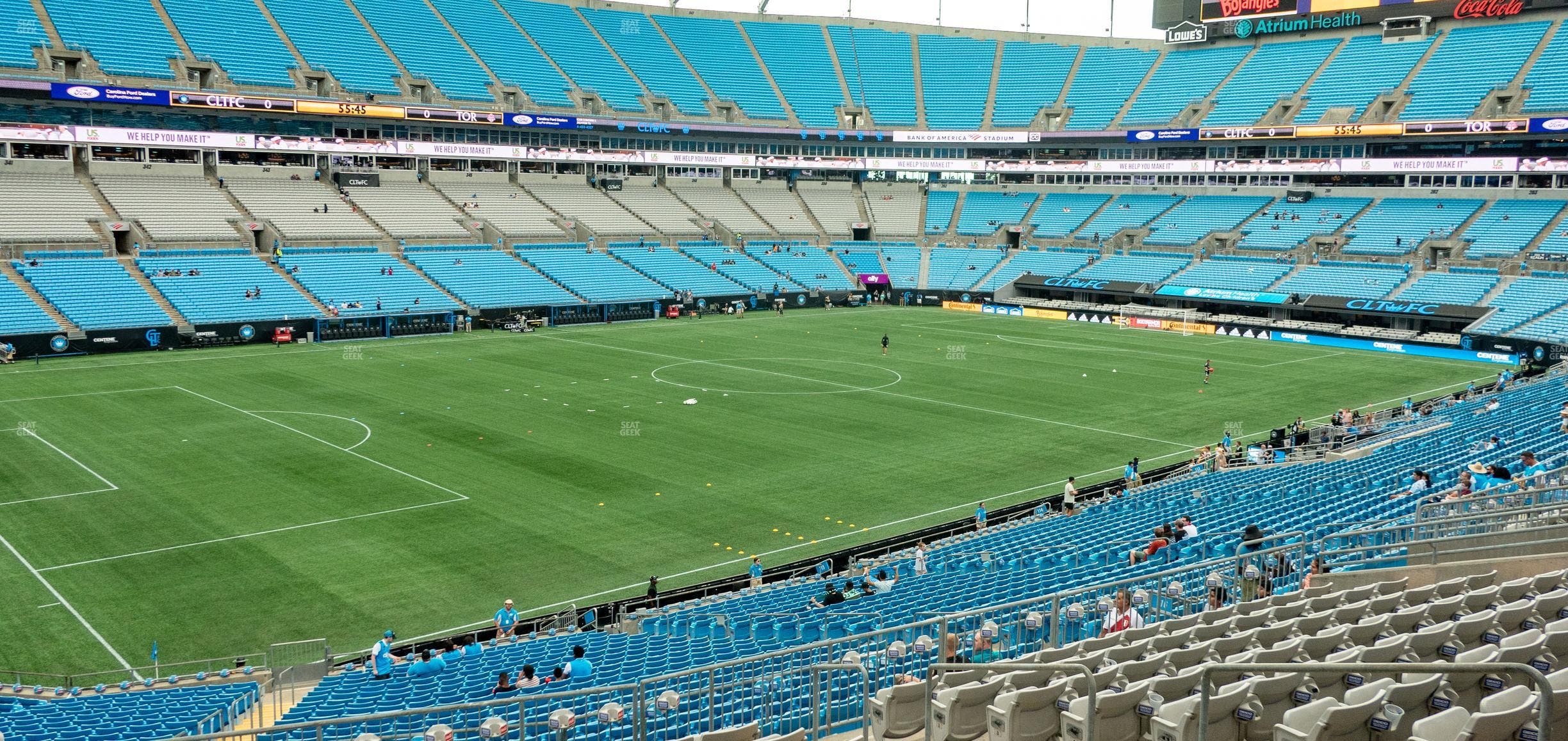 Bank of America Stadium - Section 321 Seat View